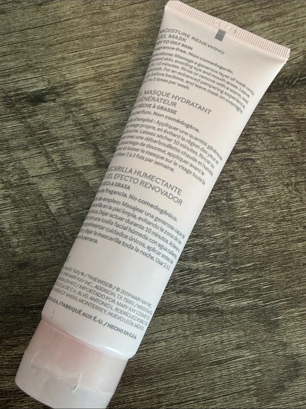 Mary Kay TimeWise Moisture Renewing Gel Mask - Pale Pink